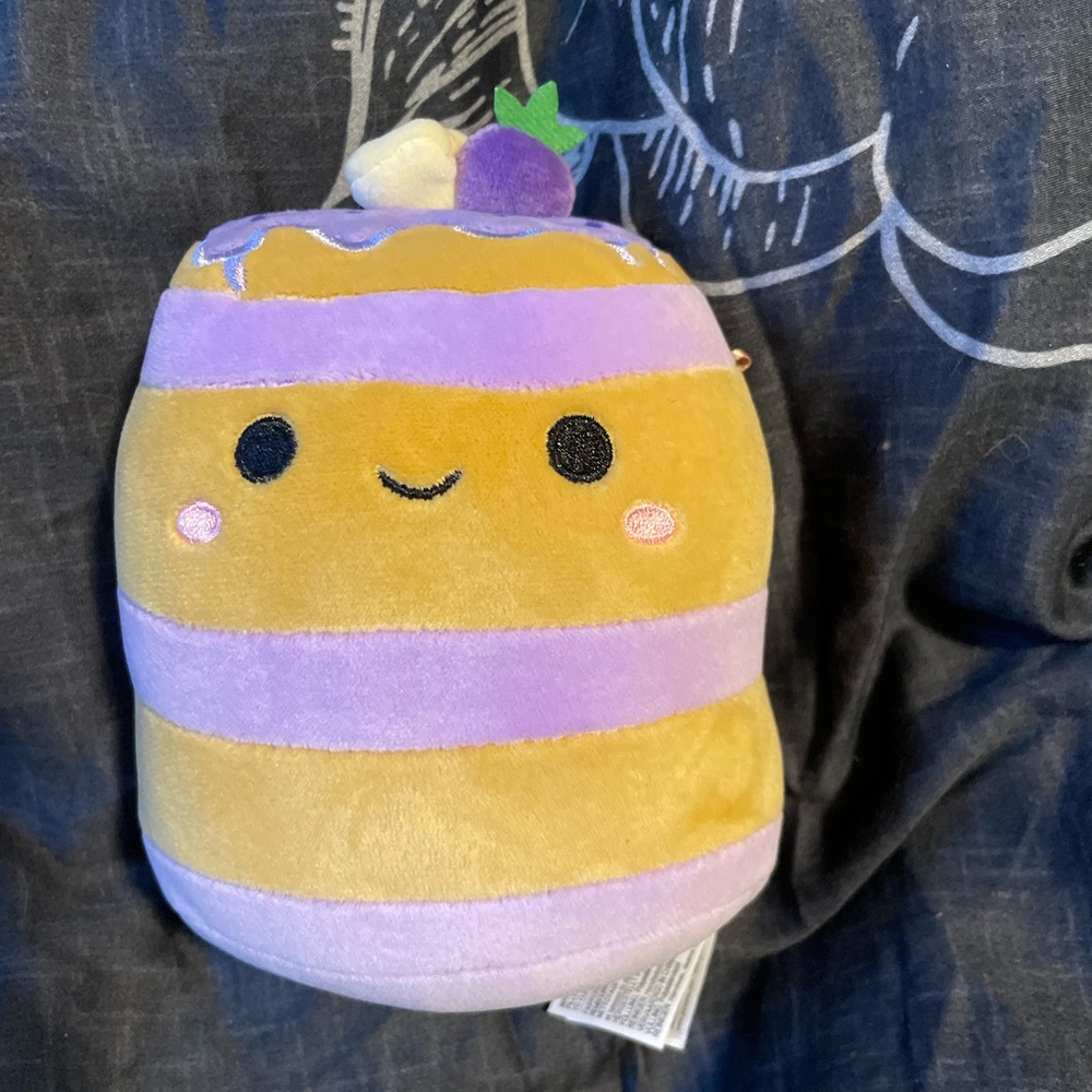 5” Blueberry Pancakes Squishmallow (tags included)